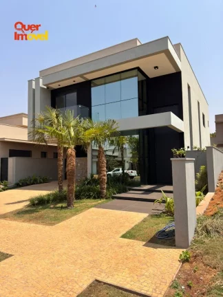 Imagem Residência Exclusiva em Condomínio de Luxo em Ribeirão Preto-SP, Vila do Golf: 4 quartos, 4 suítes, 2 salas, 5 banheiros, 4 vagas, 288,11 m².