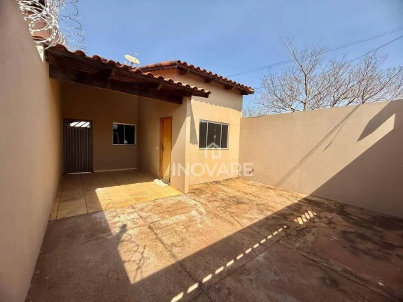 Imagem Casa com 2 dormitórios para alugar, 79 m² por R$ 1.200,00/mês - Dom Velloso - Itumbiara/GO