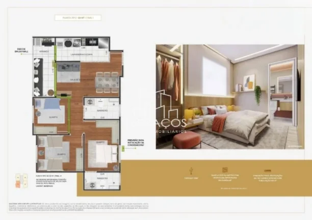 Imagem APARTAMENTO NOVO, ENTREGA MAIO/2024 À VENDA, RESIDENCIAL CENÁRIO (VISTAS JUNDIAÍ RESIDENCIAIS)