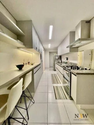 Imagem Apartamento mobiliado para locação na Vila Anastácio São Paulo SP com 3 dormitórios, suítes, 2 vagas de garagem e 157m²
