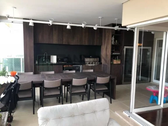 Imagem Luxuosa cobertura duplex de alto padrão na cobiçada Vila Nova Conceição, com incríveis 411m² e 5 vagas de garagem. Com um design clean e moderno, as