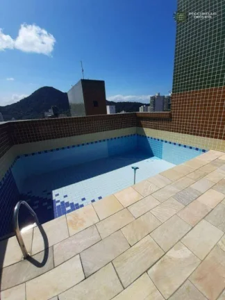 Imagem Cobertura com 4 dormitórios à venda, 338 m² por R$ 2.000.000.000,00 - Canto do Forte - Praia Grande/SP