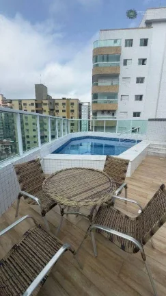 Imagem Apartamento com 1 dormitório à venda, 45 m² por R$ 360.000,00 - Vila Guilhermina - Praia Grande/SP