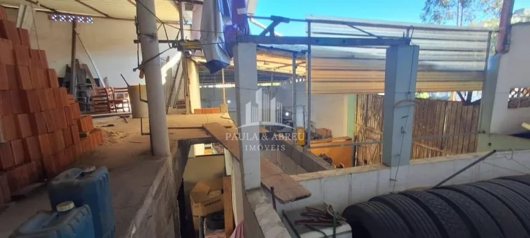Imagem Galpão 253m² (Maior na topografia), com Renda, Perto da Av. Barão de Mauá, Pq Boa Esperança, Mauá-SP