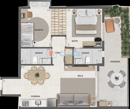 Imagem Studio à venda 1 Quarto 30.16M Gávea Rio de Janeiro - RJ | Soho Gávea