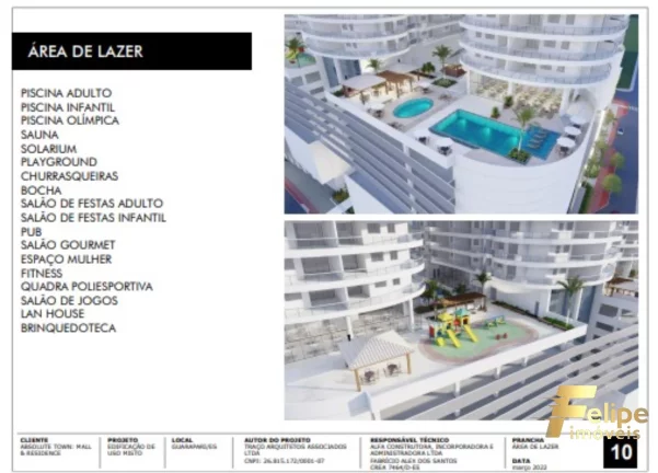 Imagem LANÇAMENTO DO ABSOLUTE TOWN: MALL ... RESIDENCE - CENTRO DE GUARAPARI