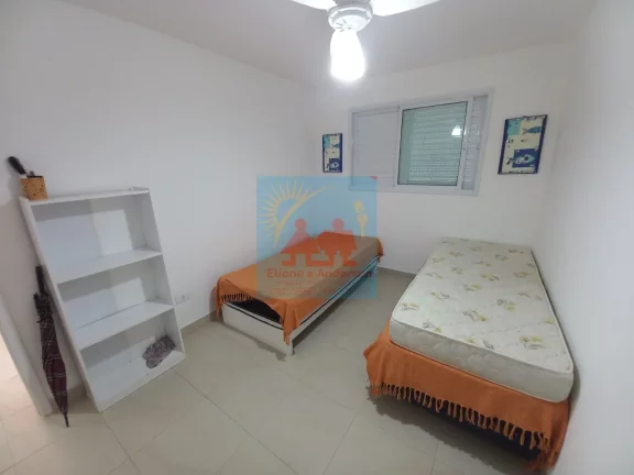 Imagem Apartamento no Centro de Mongaguá - 2 Dormitórios (1 Suíte) - Varanda Gourmet - 1 Vaga de Garagem - R$ 345 mil, Cod: 350