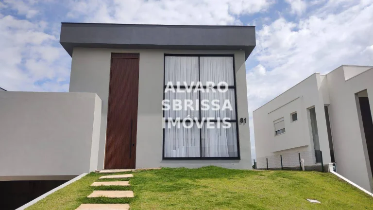Imagem Casa nova à venda com 4 dormitórios 4 suítes à venda 711 m² no Condomínio Campos de Santo Antônio II em Itu SP