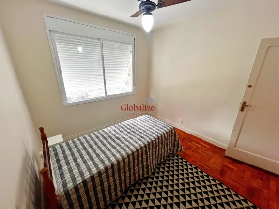 Imagem Apartamento com 3 dormitórios com vista livre, garagem suficiente, salão de festas no bairro do Gonzaga em Santos por R$ 620.000,00