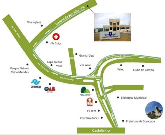 Imagem Vittório Emanuele Residencial - Venda Terreno em Condomínio AT 1554,47 m²