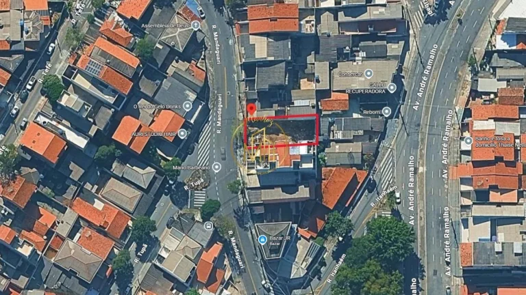 Imagem Terreno para Venda em Santo André, Parque Jaçatuba