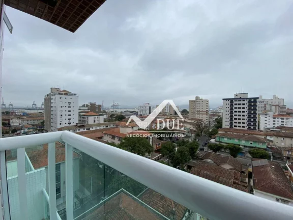 Imagem Apartamento com 2 dormitórios à venda, 53 m² por R$ 530.000,00 - Aparecida - Santos/SP