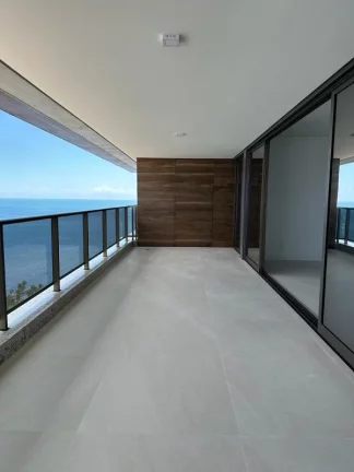 Imagem A 5ª Avenida Imóveis selecionou essa exclusiva unidade de Repasse, no Morro Ipiranga Residence: 4 suítes, andar altíssimo, melhor prumada vista mar