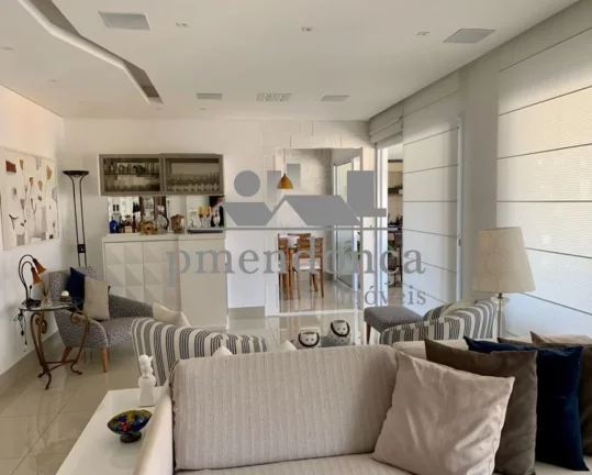 Imagem Apartamento com varanda gourmet em Perdizes, andar alto e vista para o por do sol.