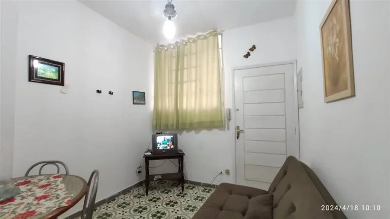 Imagem Apartamento 1 dormitório frente mar em Praia Grande