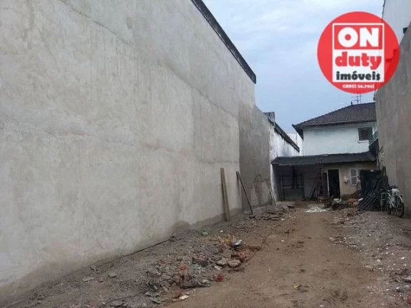 Imagem Terreno à venda, 220 m² por R$ 830.000,00 - Encruzilhada - Santos/SP