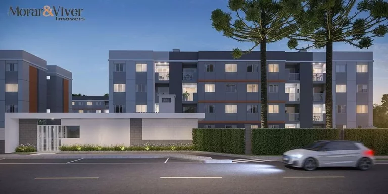 Imagem Apartamento para Venda em Pinhais, Vargem Grande, 2 dormitórios, 1 banheiro, 1 vaga