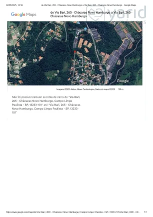 Terreno de 4.000 m² à venda em Campo Limpo Paulista/SP, no bairro Chácaras Novo Hamburgo