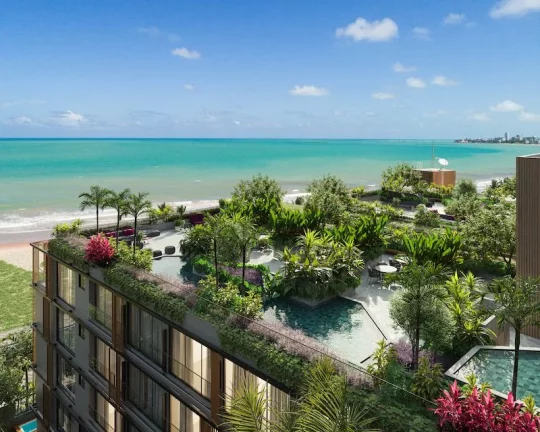 Imagem Flat com 1 dormitório à venda, 32 m² por R$ 540.482,10 - Intermares - Cabedelo/PB
