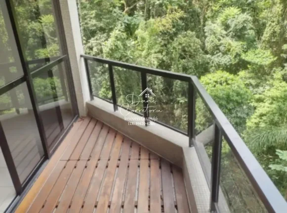 Imagem Apartamento sem mobília 3 quartos com suíte e 2 vagas na Pitangueiras com lazer, Guarujá-SP: confira!