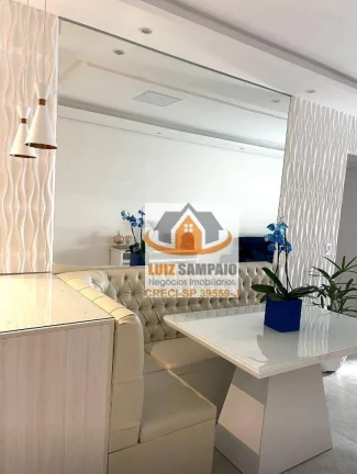 Imagem Lindo Apartamento Decorado, com Lazer Completo, 2 Dorm (1 Suíte), Vista Mar, Satélite