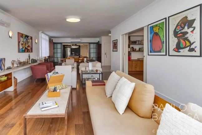 Imagem Higienópolis Venda - 3 Dormitórios (2 Suítes) - 2 Vagas - Mobiliado - 270m²