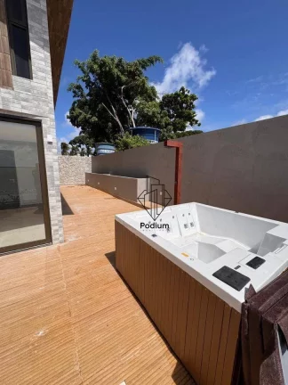 Imagem Apartamento Garden frente mar, pé na areia com jacuzzi/ gourmet e vista mar da praia do Bessa-GD0001
