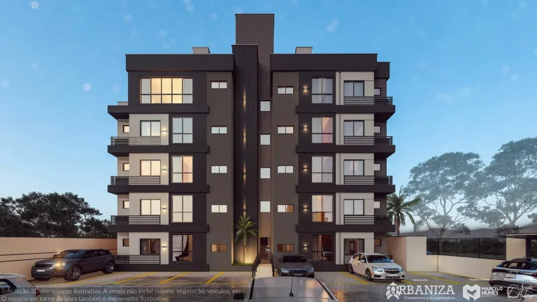 Imagem Apartamento com 2 dormitórios à venda sendo 1 suíte, 53.4 m² por - R$ 499.000,00 - Areias - Tijucas/SC