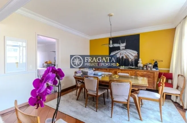 Imagem Cobertura Triplex Higienópolis - 337M², 4 Dorms, 1 Suíte, 3 Vagas, Armários, Despensa, Lavabo.