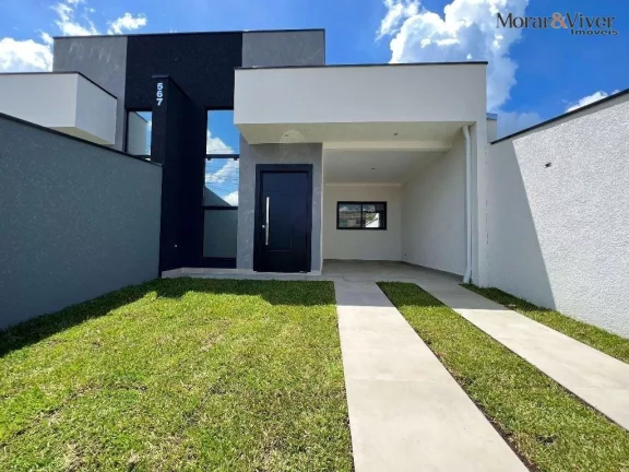 Imagem Casa para Venda em São José dos Pinhais, Cruzeiro, 3 dormitórios, 1 suíte, 2 banheiros, 2 vagas