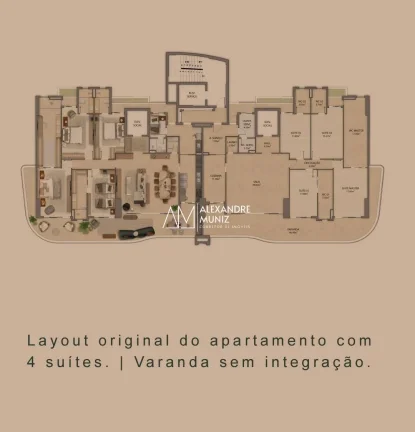 Imagem Casa Monã, apartamentos à venda no Cocó, 3 a 4 suítes