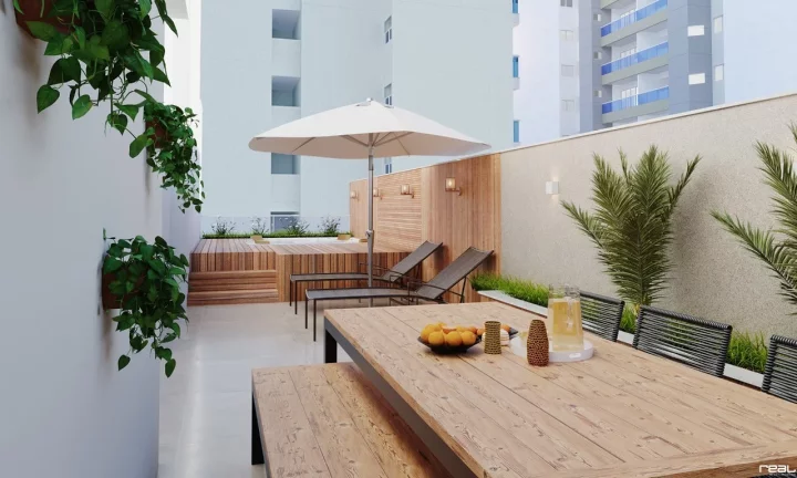 Imagem Residencial Napoli com 3 quartos com 2 suítes.