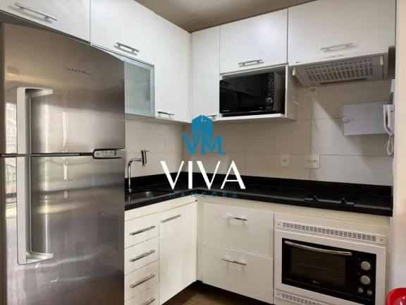 Imagem Loft Mobiliado, 1 suíte, 1 vaga. 40m² R$640.000,00 Living Design Cambuí