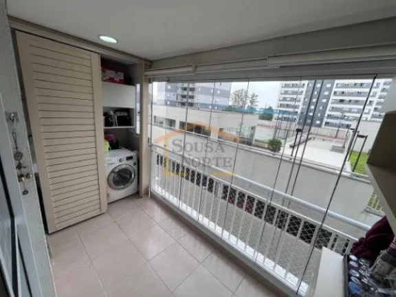 Imagem Apartamento 2 dormitórios, sendo 1 suite, sala 2 ambientes, sacada gourmet com vidros e persianas, ...