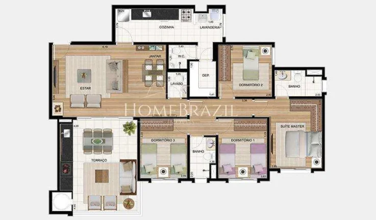 Imagem Apartamento alto padrão à venda ao lado do Capivari em Campos do Jordão | Condomínio estilo resort