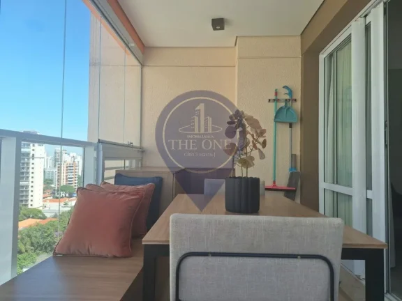 Imagem Alugue já seu Studio no Campo Belo, São Paulo! 1 quarto, 1 banheiro, 1 vaga e 48m² de conforto e praticidade. Agende sua visita agora!