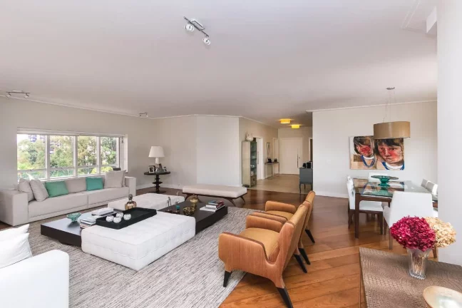 Imagem APARTAMENTO BEM LOCALIZADO COM 4 SUÍTES E 6 VAGAS DE GARAGEM NA REGIÃO DO MORUMBI