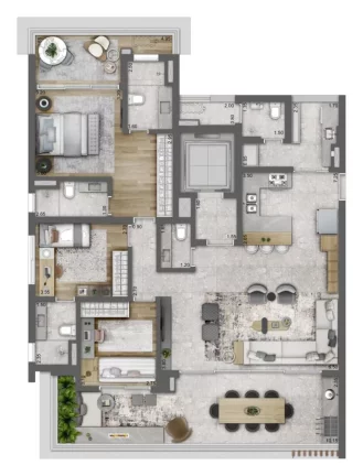 Imagem APARTAMENTO RESIDENCIAL em São Paulo - SP, Campo Belo