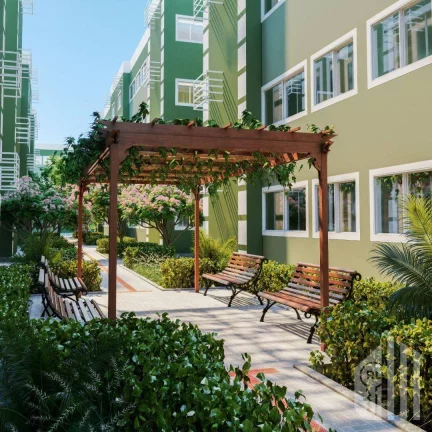 Imagem Apartamento em construção, 2 dormitórios à venda por R$ 178.190,00 - Condomínio VILLAGE DEL VILLE - Verde Cap/zona sudeste - Teresina/PI