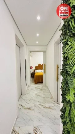 Imagem Apartamento com 2 dormitórios à venda, 46 m² por R$ 340.000,00 - Areia Branca - Santos/SP