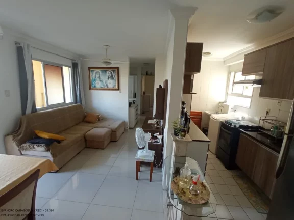 Imagem Apartamento à venda em Lauro de Freitas-BA, Buraquinho: 3 quartos, 1 suíte, 2 salas, 1 banheiro, 1 vaga, 71m².