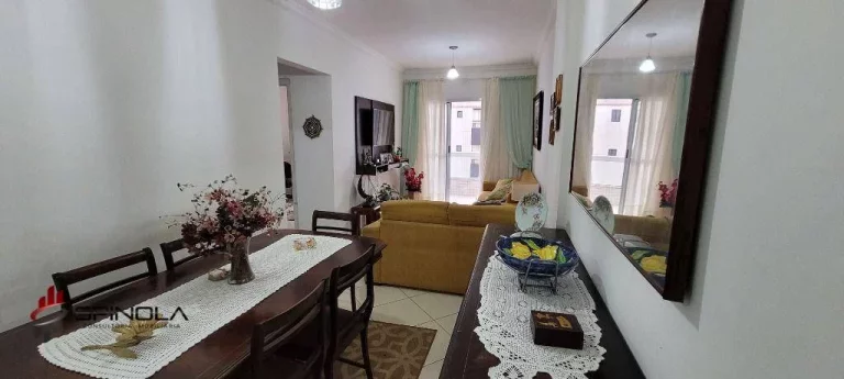 Imagem Apartamento com 2 dormitórios à venda, 79 m² por R$ 460.000,00 - Vila Caiçara - Praia Grande/SP