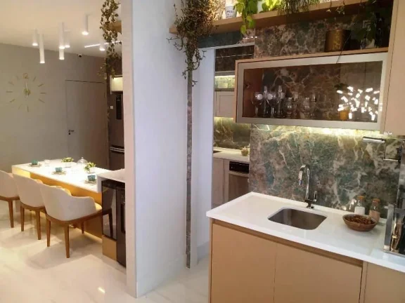 Imagem Apartamento para Venda em Santo André, Vila Assuncao, 3 dormitórios, 3 suítes, 1 banheiro, 2 vagas