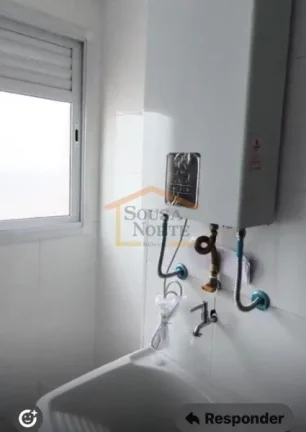 Imagem Apartamento á venda 54m², 2 dormitórios, sendo 1 suíte, com sacada gourmet e vista para a Serra ...