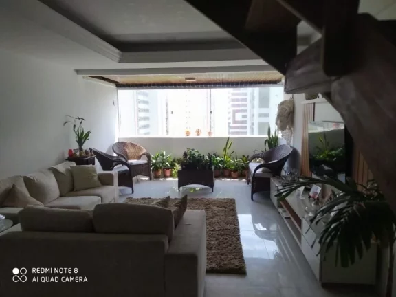 Imagem Apartamento tríplex de 400m² à venda, com 05 quartos suítes, localizado em Boa Viagem, Recife - Pernambuco.