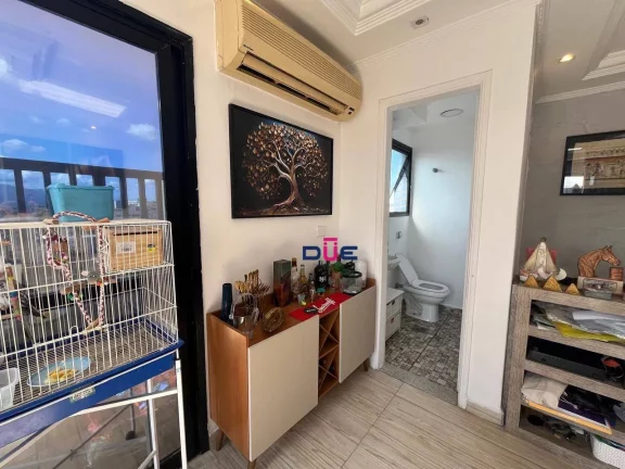 Imagem Cobertura com 3 dormitórios à venda, 138 m² por R$ 680.000,00 - Estuário - Santos/SP