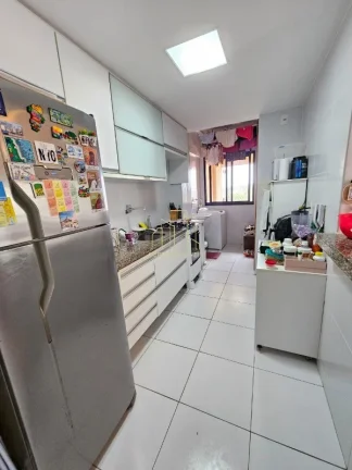 Imagem Apartamento 2 Quartos Vista Mar à Venda em Patamares ? Nascente, Andar Alto