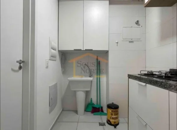 Imagem Apartamento mobiliado com 2 dormitórios, sala dois ambientes, area de serviço, cozinha com armári...