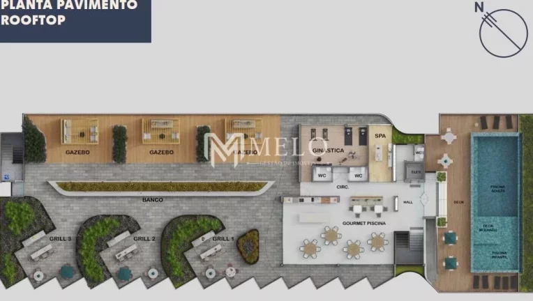 Imagem Oportunidade em TAMANDARÉ: 97,84m², 03, 02suites, 01vaga..