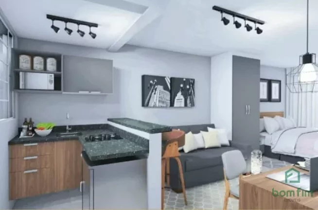 1 quarto tipo Studio a venda, Centro Histórico, Porto Alegre - AP2253